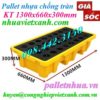 Pallet nhựa chống tràn 1300x600mm
