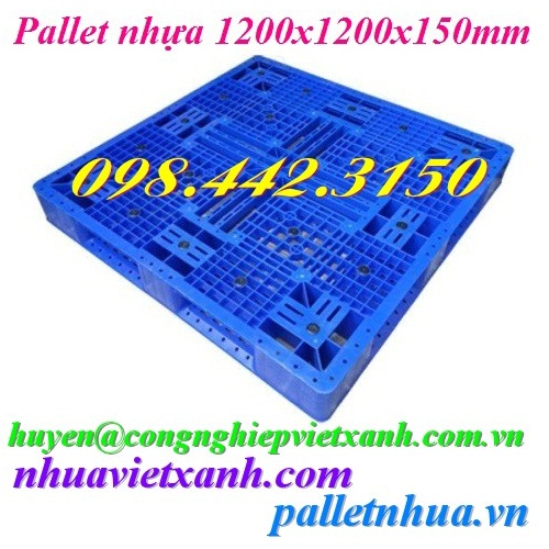 Pallet nhựa 1200x1200x150mm PL16LK