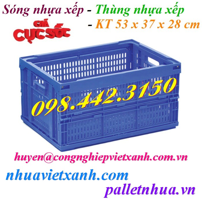 Sóng nhựa xếp 2T9