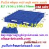 Pallet nhựa 1100x1100x150mm PL09LK