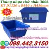 Thùng nhựa chữ nhật 300L