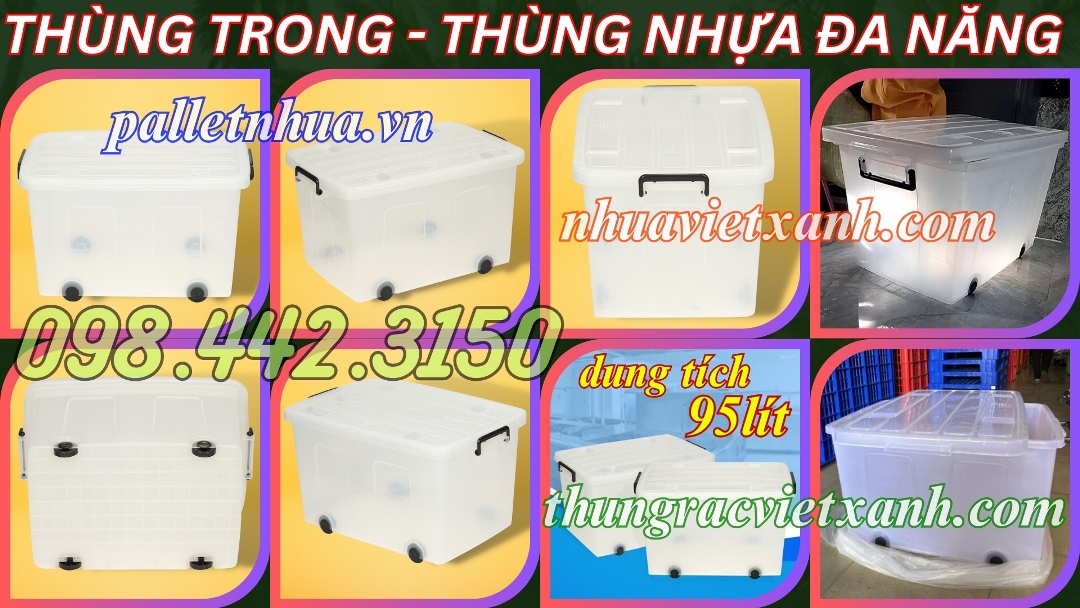 Thùng trong 95 lít AS9550