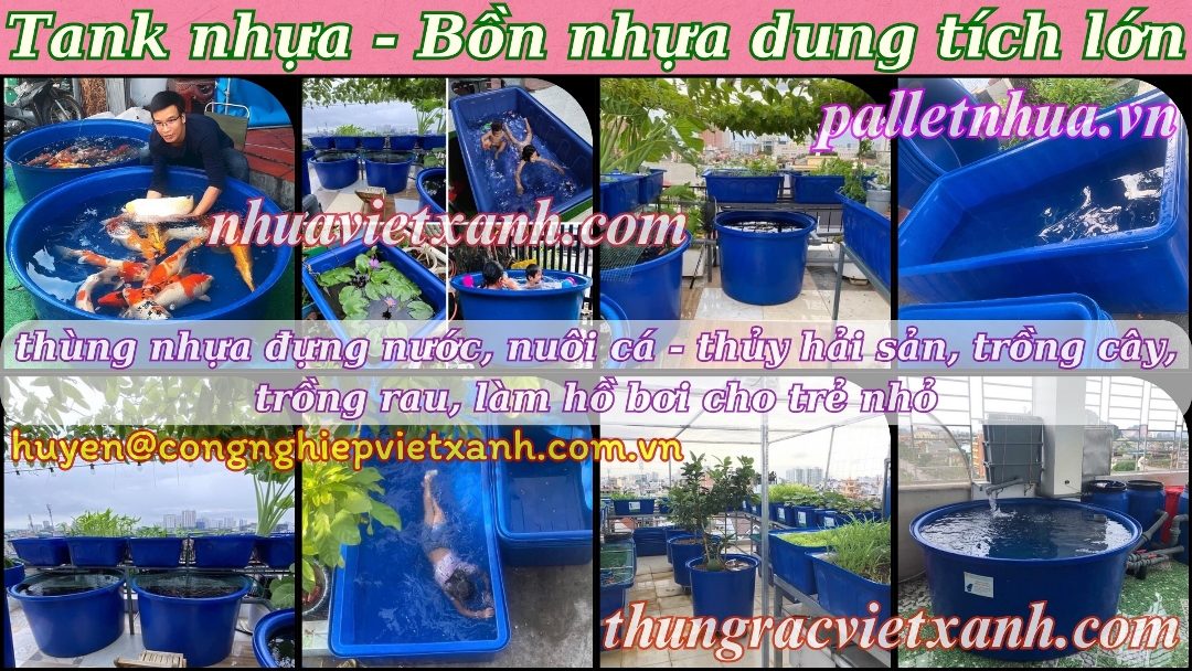 Bồn nhựa dung tích lớn