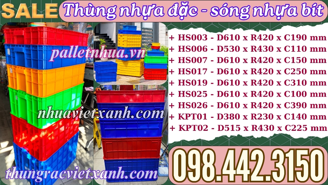 Sóng nhựa bít giá rẻ