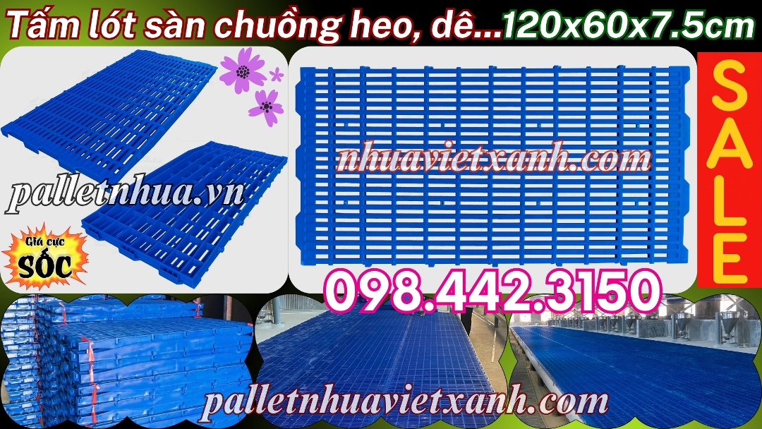 Tấm lót sàn chuồng heo