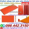 Pallet nhựa lót sàn sân khấu